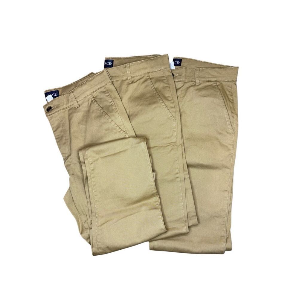 The Children’s Place boy’s uniform chino pant 3 pack size 14